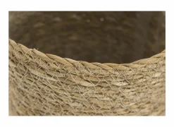 Vazen & Bloempotten|Vazen & Bloempotten|Bloempot Bota set van 3 - zeegras - naturel