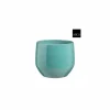 Mica Bloempot Matteo H24cm - terracotta - turquoise- Vazen & Bloempotten|Vazen & Bloempotten