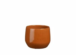 Mica Bloempot Matteo Ø15x12,5cm - terracotta- Vazen & Bloempotten|Vazen & Bloempotten