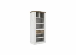 Boekenkast|Boekenkast|Boekenkast Duro 71x41x160cm - decor - pine white & antique oak