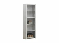 Boekenkast Elvis 70x36x210cm - decor - witte eik- Boekenkast|Boekenkast