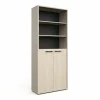 Boekenkast Flexo-1 90x40x216cm - decor - bolivar wood- Boekenkast|Draaideurkasten