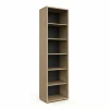 Boekenkast|Boekenkast|Boekenkast Flexo-2 60x40x216cm - decor - zand eik
