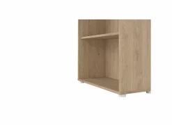 Boekenkast Sign 80x35x205cm - decor - jackson hickory bruin- Boekenkast|Boekenkast