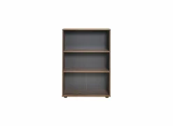 Rekken|Boekenkast|Boekenrek Meradi 72x34x109cm - melamine - bruin