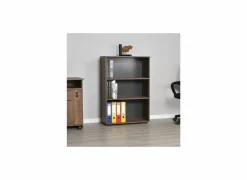 Rekken|Boekenkast|Boekenrek Meradi 72x34x109cm - melamine - bruin