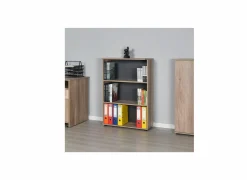 Boekenkast|Boekenkast|Boekenrek Merida 72x34x109cm - melamine - tori bruin