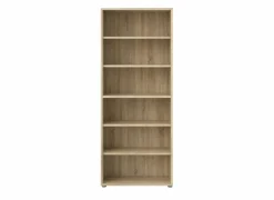Boekenrek Prima 89x40x222cm - decor - eik- Boekenkast|Boekenkast