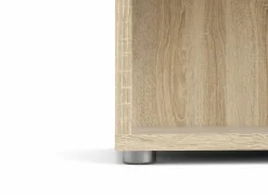 Boekenrek Prima 89x40x222cm - decor - eik- Boekenkast|Boekenkast