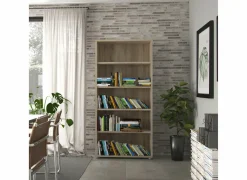Rekken|Boekenkast|Boekenrek Prima 89x40x186cm - decor - eik