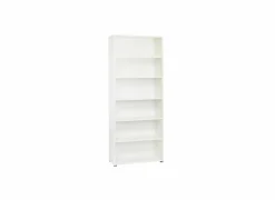 Boekenrek Prima 89x40x222cm - decor - wit- Rekken|Boekenkast