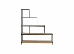 Boekenrek 135x35x150cm - decor - eik- Boekenkast|Boekenkast