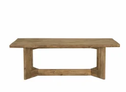 Eettafels|Boomstamtafel Opium 220x100cm - den massief - naturel