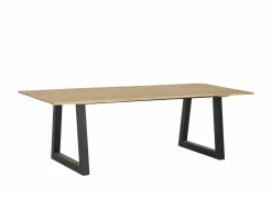 Boomstamtafel Sherwood 240x100cm - eik massief - naturel- Eettafels