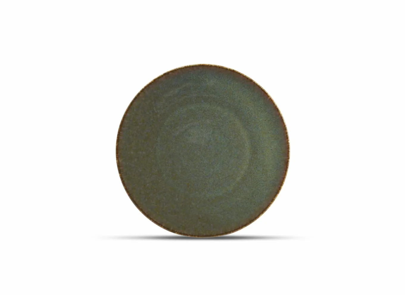 Salt & Pepper Dessertborden|Bord Cirro Ø21cm - porselein - groen