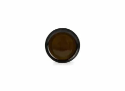 Salt & Pepper Platte Borden|Bord Oishi Ø21,5cm - porselein - amber