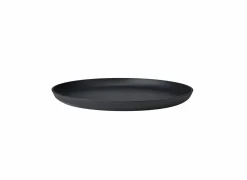 Mepal Bord Silueta Ø26cm - kunststof - zwart- Platte Borden