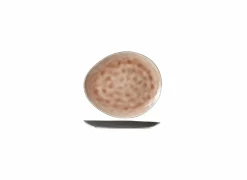 Cosy & Trendy Bord Streetfood festival 19,5x16cm - keramiek - multicolor- Platte Borden|Dessertborden