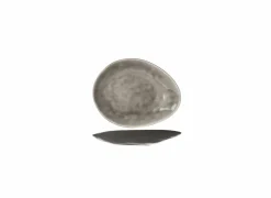 Cosy & Trendy Bord Streetfood festival 15x11,5cm - keramiek - multicolor- Platte Borden|Hapjes