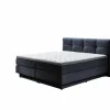 Boxspring BX2110 Portage 160x200cm - stof - grijsblauw met opbergruimte- Boxsprings