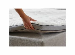 Boxsprings|Boxspring BX2180 Rockaway 180x200cm - stof - grijs