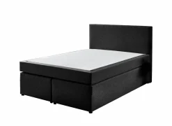 Boxspring BX890  140x200cm - stof - antraciet- Boxsprings