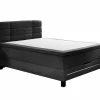 Boxsprings|Boxspring BX2260  140x200cm - stof - antraciet met opbergruimte