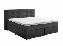 Boxsprings|Boxspring BX1670 180x200cm - stof - antraciet