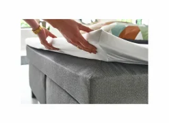 Boxsprings|Boxspring BX1480 180x200cm - stof - grijs