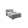 Boxsprings|Boxspring Emilia 140x200cm - stof - greige