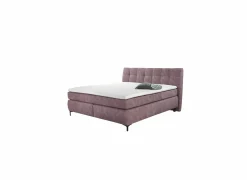 Boxspring Gitta 180x200cm - stof - roze- Compleet Bed|Tweepersoonsbedden