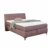 Compleet Bed|Tweepersoonsbedden|Boxspring Gitta 140x200cm - stof - roze