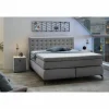 Boxsprings|Boxspring Jessica 180x200cm - stof - grijs