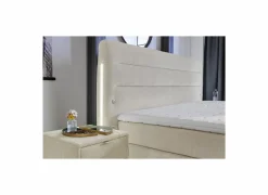 Compleet Bed|Boxsprings|Boxspring Livia Mix 180x200cm - stof - greige