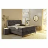 Boxspring Scarlett Max 180x200cm - stof - grijs- Boxsprings