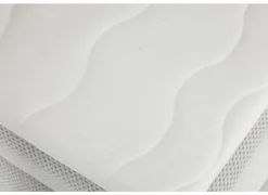 Boxsprings|Boxspring Simone 180x200cm - stof - ecru met opbergruimte