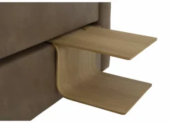 Skagen Boxsprings|Boxspring 180x200cm - lederlook - cognac