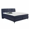 Boxspring 180x200cm - stof - blauw- Compleet Bed|Tweepersoonsbedden
