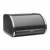 Brabantia Broodtrommels|Broodtrommel met schuifdeksel 26,50x31,60x17,30cm - staal - matt black