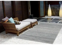 Buitentapijten|Buitentapijten|Buitentapijt Brandon 140x200cm - polypropyleen - grijs & blauw