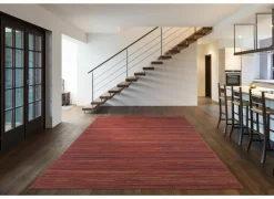 Buitentapijt Brandon 140x200cm - jute - rood & bruin- Buitentapijten|Buitentapijten