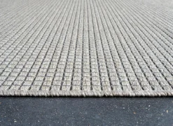 Ragolle Buitentapijt Brandon 140x200cm - polypropyleen - grijs- Tapijten|Tapijten