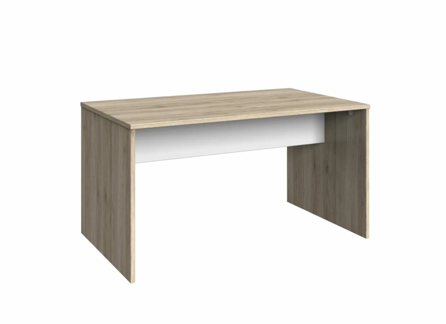 Bureau Cariba 140x70x72cm - decor - sanremo & wit- Kantoorbureau|Bureau