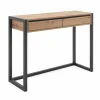 Woonkamer Bureau|Kinderbureaus|Bureau Denver 100x35x75cm - decor - artisanale eik & antraciet