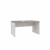Bureau Duro 140x80x72cm - decor - pine white & antique oak- Kantoorbureau