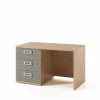 Kinderbureaus|Bureau|Bureau Jules 122x66cm - decor - minerva eik & artik grijs