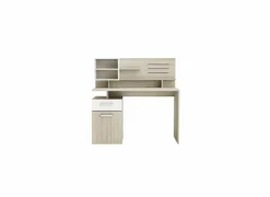 Woonkamer Bureau|Kantoorbureau|Bureau Malicia 122x59x120cm - decor - eik & wit