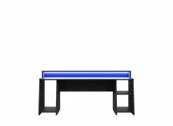 Woonkamer Bureau|Kinderbureaus|Bureau Tezaur 200x72x91cm - decor - zwart