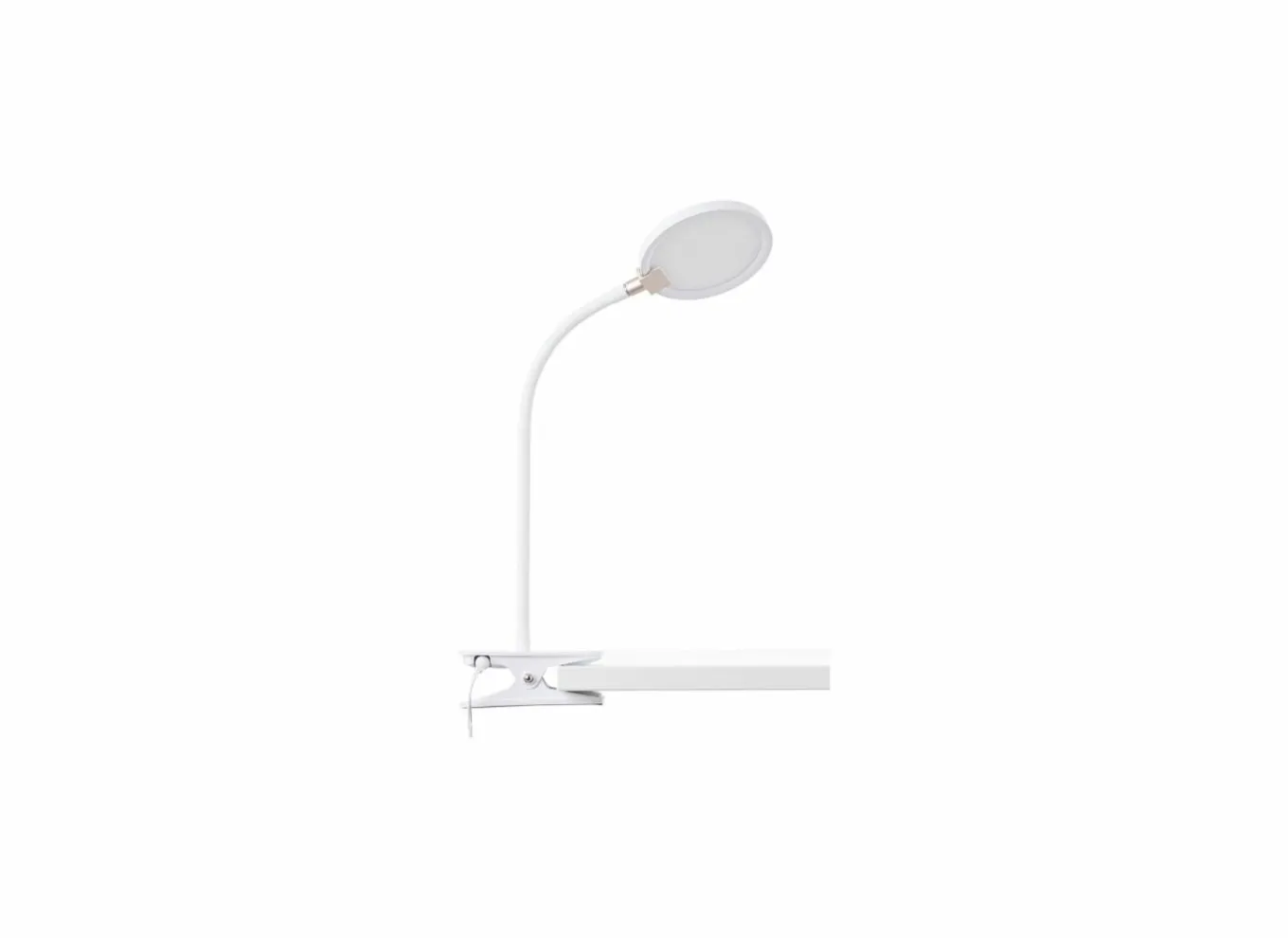 Brilliant Bureaulampen|Bureaulamp Ubin wit LED