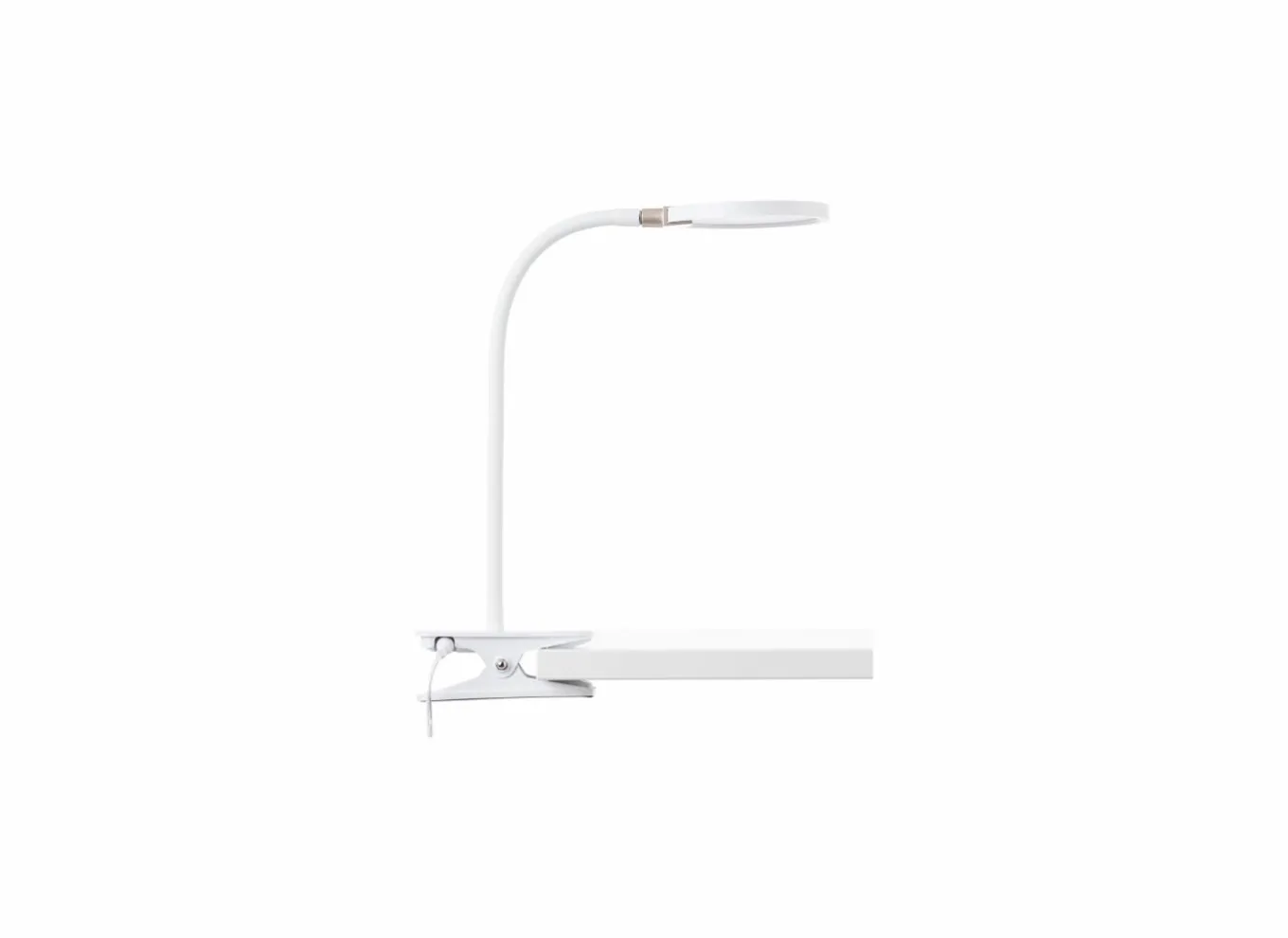 Brilliant Bureaulampen|Bureaulamp Ubin wit LED